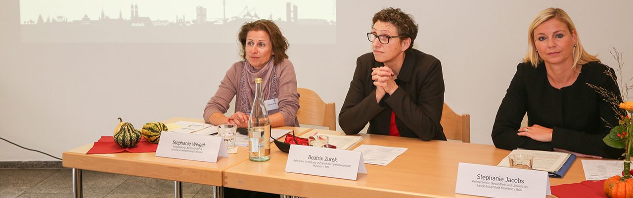 Stephanie Weigel, Beatrix Zurek und Stephanie Jacobs