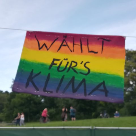 Klima wählen - German Zero am Aktionsort CHANGE