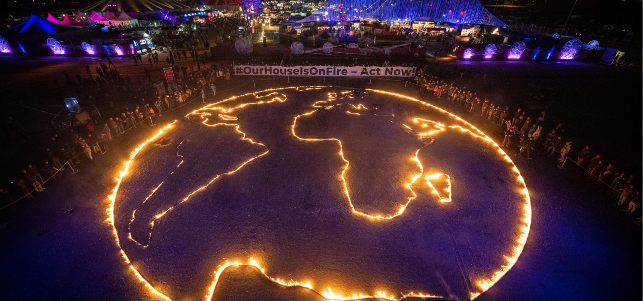 Die Erde Brennt Tollwood Aktion Winterfestival 2022