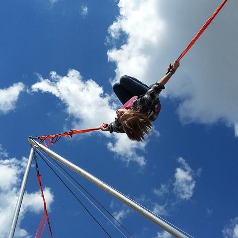 Bungee Trampolin Tollwood Festival