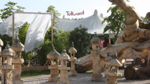 Tollwood Sommerfestival Kunstwerk Mukai Katsumi