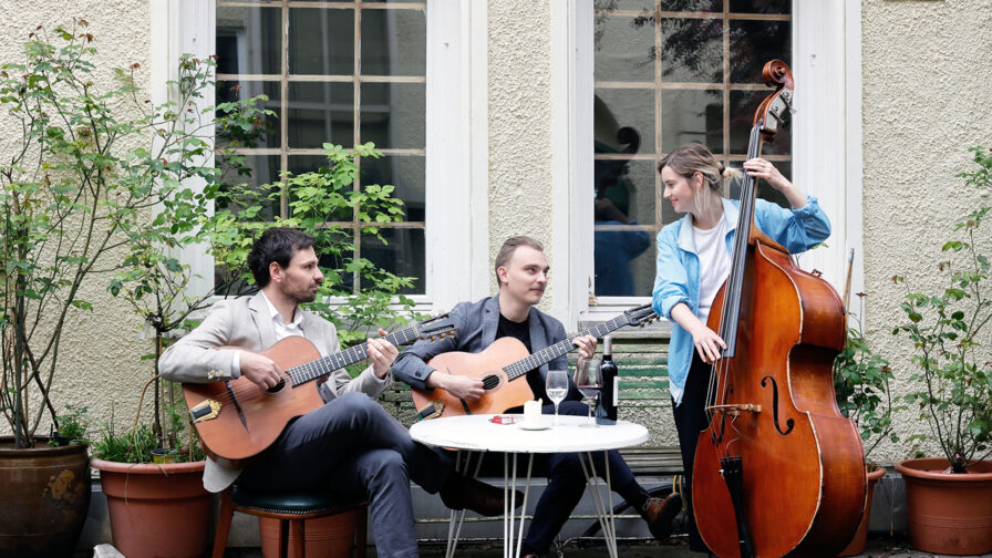 Collectif Django Brasserie Tollwood Muenchen Konzert Foto Upstroke Music