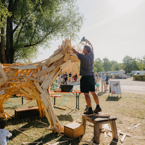 Franz Jäger Holzworkshop Tollwood Muenchen