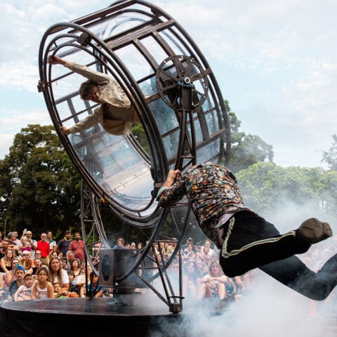RUE GIRATOIRE Amphitheater Tollwood So26 Foto Kalimba